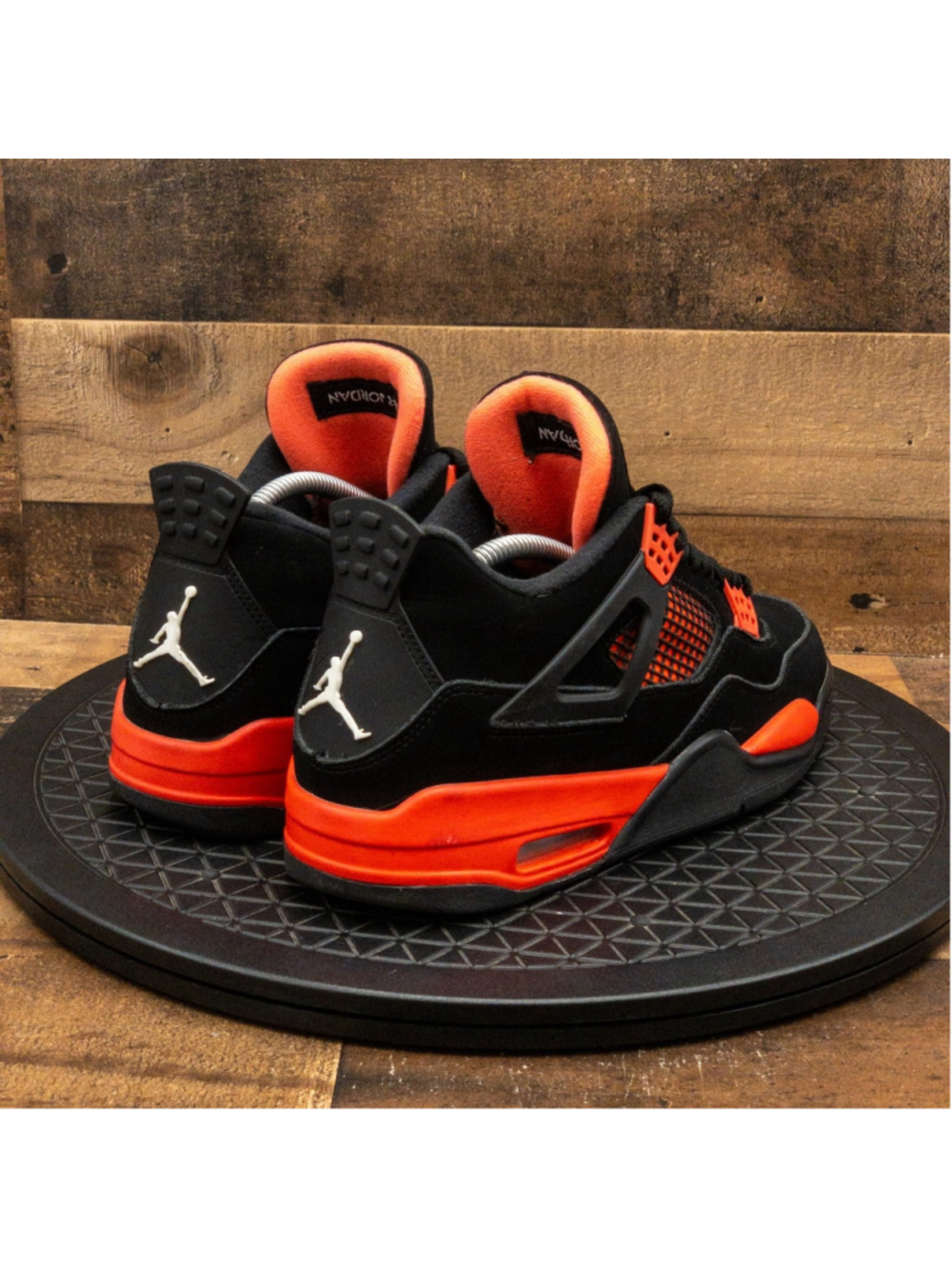 Jordan Air Jordan 4 Retro Red Thunder Black/Red CT8527-016 Men's 9 Sneakers - Picture 8 of 9